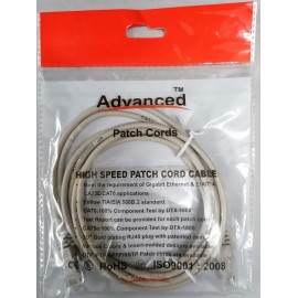 ADVANCED PATCH CORDS 1M TYPE: CAT6-UTP/A 