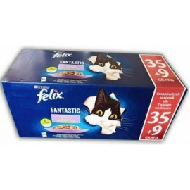 Felix Fantastic Mix of flavors in jelly beef, chicken, salmon, tuna - wet cat food - 44 x 85 g