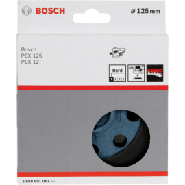 Bosch Sanding Pad 8-holes hard for PEX 12/125/400