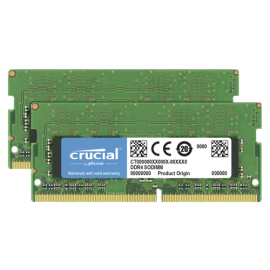 Crucial 16GB (2x8GB) DDR4-3200MHz MT/s SODIMM 260pin (CT2K8G4SFRA32A)