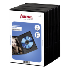 Hama DVD-Jewel Case black 51276 (10τμχ)