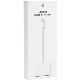 Apple Lightning Digital AV Adapter HDMI           MD826ZM/A