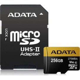 ADATA microSDXC UHS-II U3 256GB Premier One with Adapter