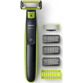 Philips Norelco OneBlade QP2620/20 beard trimmer Wet & Dry Black, Green, Lime
