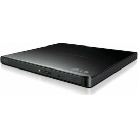Hitachi-LG Slim Portable DVD-Writer optical disc drive Black DVD±RW
