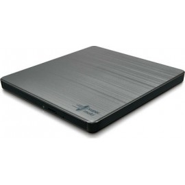 Hitachi-LG Slim Portable DVD-Writer optical disc drive Silver DVD±RW