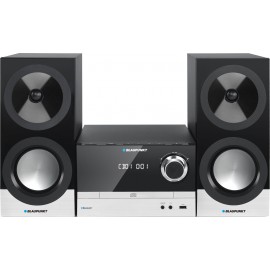 Blaupunkt Ηχοσύστημα 2.0 MS40BT 100W με CD / Digital Media Player και Bluetooth Μαύρο