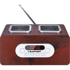 Blaupunkt PP5BR Επιτραπέζιο Ραδιόφωνο Επαναφορτιζόμενο με USB Καφέ