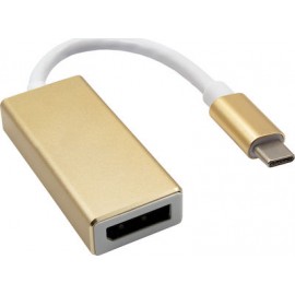 Akyga USB-C male - DisplayPort female (AK-AD-56)