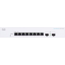 Cisco CBS220-8T-E-2G Managed L2 Switch με 8 Θύρες Gigabit (1Gbps) Ethernet και 2 SFP Θύρες