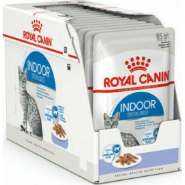 Royal Canin Indoor Sterilised Loaf 85gr 12τμχ
