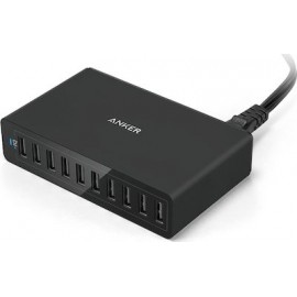 Anker PowerPort 10x USB Charging Station Μαύρο (A2133111)