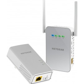 NetGear PLW1000 Powerline Διπλού Kit για Ασύρματη Σύνδεση Wi‑Fi 5 και 2 Θύρες Gigabit Ethernet