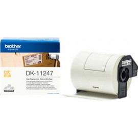 Brother DK-11247 Large Shipping Labels 103x164mm Black on White Paper