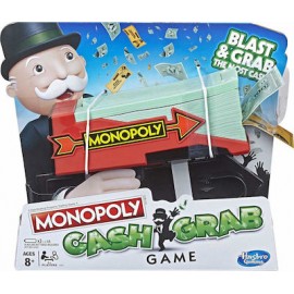 Hasbro Επιτραπέζιο Παιχνίδι Monopoly Cash Grab για 3+ Παίκτες 8+ Ετών