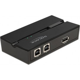 DeLock USB 2.0 Διακόπτης 2 PC προς 1 συσκευή
