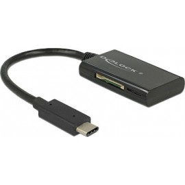 DeLock Card Reader USB 3.1 Type-C για SD/MemoryStick