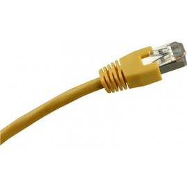 Sharkoon S/FTP Cat.5e Καλώδιο Δικτύου Ethernet 10m Κίτρινο