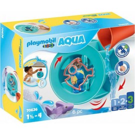 Playmobil 123 70636 Water Wheel with Baby Shark
