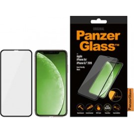 PanzerGlass 3D Tempered Glass Curved Black (iPhone 11)