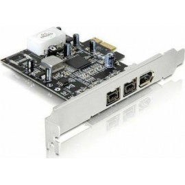 DeLock Κάρτα PCIe σε 2 θύρες Firewire 800 και 1 θύρα Firewire 400