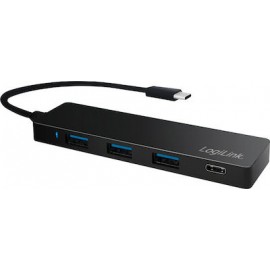 LogiLink Ultra-slim USB-C 3.1, 4-Port Hub
