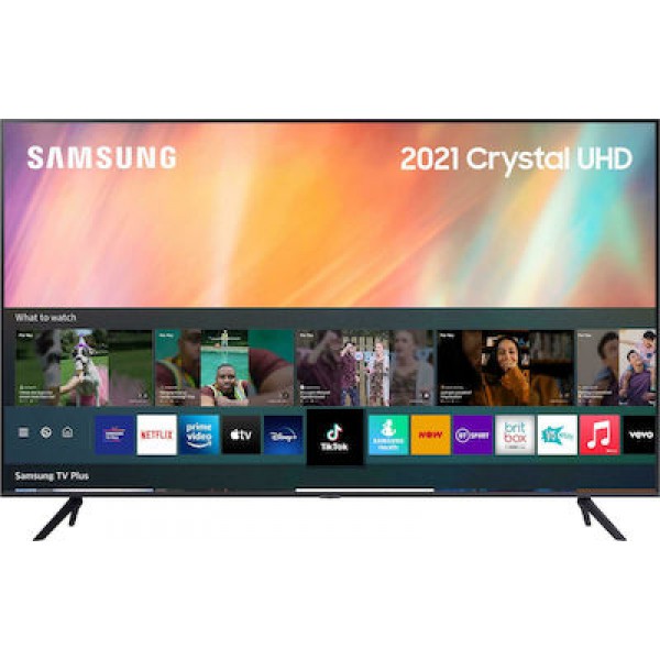 Samsung Smart Τηλεόραση LED 4K UHD UE75AU7172 HDR 75