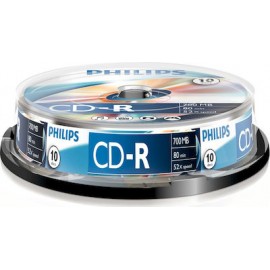 Philips CD-R 700MB (10τμχ)