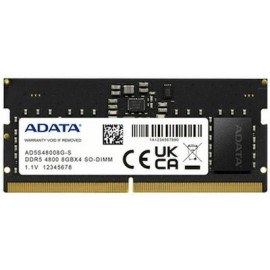 Adata 8GB SO-DIMM DDR5-4800MHz (AD5S48008G-S)
