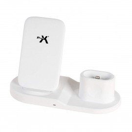 POWER X SP-45 3 in 1 Fast Wireless Charger 10W WHITE