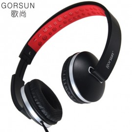 Gorsun GS-785 Ενσύρματα On Ear Ακουστικά Μαύρα